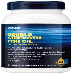 Double Strength Fish Oil - Thực phẩm chức năng giảm cholesterol