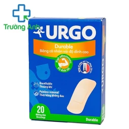 Băng dán cá nhân Urgo Durable, 20 miếng - Giúp bảo vệ các vết thương nhỏ