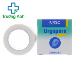 Băng keo cuộn dùng cho da nhạy cảm Urgopore 2.5cm x 5m - Giúp cố định kim truyền và bông gạc