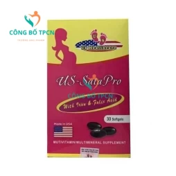  US – Satapro - Giúp bổ sung Axit Folic và sắt cho cơ thể