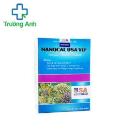 Nanocal USA Vip - Bổ sung canxi giúp xương và răng chắc khỏe