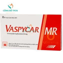 Vaspycar MR 35mg Pymepharco - Thuốc điều trị đau thắt ngực hiệu quả