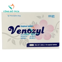 Venozyl - Viên đặt giúp điều trị viêm nhiễm âm đạo hiệu quả