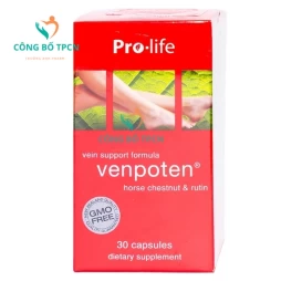 Venpoten - Hỗ trợ điều trị giãn tĩnh mạch chân hiệu quả