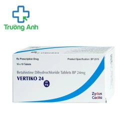 Vertiko 24 - Thuốc điều trị chóng mặt tiền đình hiệu quả