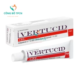 Vertucid - Kem bội da điều trị mụn trứng cá hiệu quả của Ấn Độ