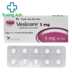 Vesicare 5mg - Thuốc điều trị tiểu không tự chủ hiệu quả