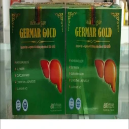 Viên bổ gan Germar Gold - Bổ gan, giải độc gan, hạ men gan