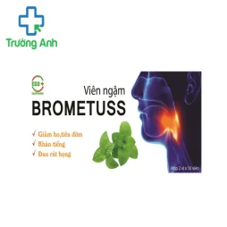 Viên bổ phế BROMETUSS - Hỗ trợ giảm sưng, đau, rát họng