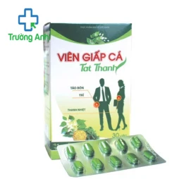 VIÊN GIẤP CÁ TAT THANH - Hỗ trợ tăng sức bền thành mạch máu