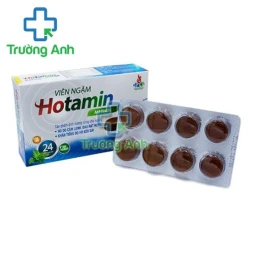 Viên ngậm Hotamin -  Giúp trị ho, đau rát cổ họng, khản tiếng