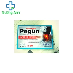 Viên ngậm Pegun - Giúp giảm ho, long đờm, giảm đau rát họng
