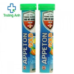 Viên sủi Appeton gold - Hỗ trợ tăng cường sức đề kháng