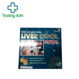 Viên sủi giải rượu thảo mộc Liver cool Royal - Giải độc của gan