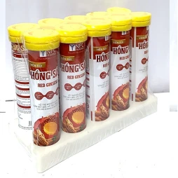 Viên sủi Hồng sâm Red Ginseng - Bồi bổ cơ thể, giảm mệt mỏi suy nhược