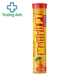Viên Sủi Multivit PT Pluss - Hỗ trợ nâng cao sức đề kháng
