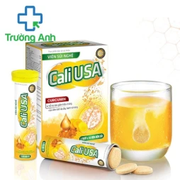 Viên sủi nghệ Cali USA - Hỗ trợ trị viêm loét dạ dày, hành tá tràng