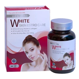 Viên uống White Skin Estro Care - Chống lão hóa da, làm đẹp da