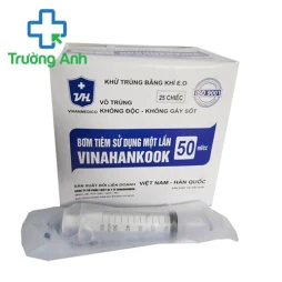 Vinahankook 10ml, 20ml, 50ml - Bơm tiêm tĩnh mạch và tiêm bắp