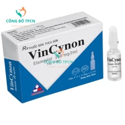 Vincynon 250mg/1ml Vinphaco - Thuốc điều trị và hỗ trợ cầm máu