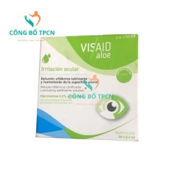Visaid aloe - Giúp dưỡng ẩm, giảm mỏi mắt, khô mắt và bảo vệ mắt