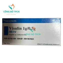 Visulin 1g/0,5g VCP - Thuốc điều trị nhiễm khuẩn
