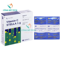 Vitamin C Stella 1g - Thuốc điều trị bệnh scorbut hiệu quả