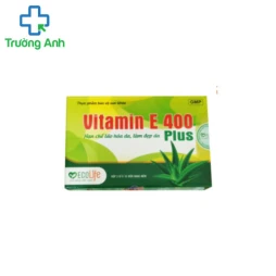 VITAMIN E 400 PLUS - Chống oxy hoá, hạn chế lão hoá da