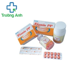 Vitamin PP 500mg Khapharco - Giúp điều trị bệnh Pellagra