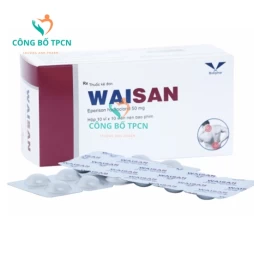 Waisan 50mg Bidiphar - Thuốc điều trị tăng trương lực cơ hiệu quả