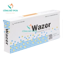 Wazer 20mg - Thuốc điều trị rối loạn lo âu và trầm cảm