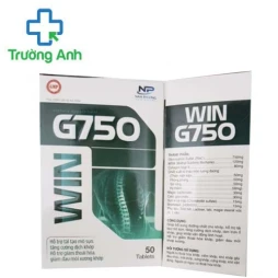 Win G750 - Hỗ trợ giảm thoái hóa khớp, giảm đau mỏi xương khớp