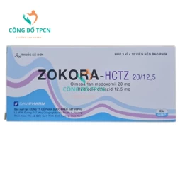  Zokora-HCTZ 20/12,5 - Thuốc điều trị tăng huyết áp hiệu quả